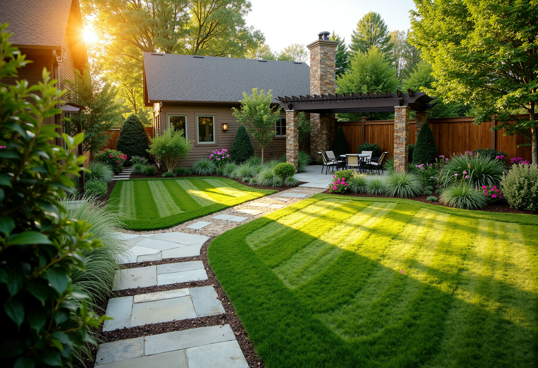 Backyard transformation
